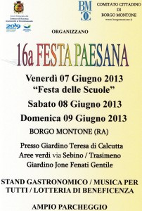 Festa Paesana Borgo Montone