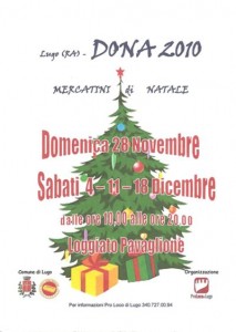 Dona 2010, fiera di Natale a Lugo